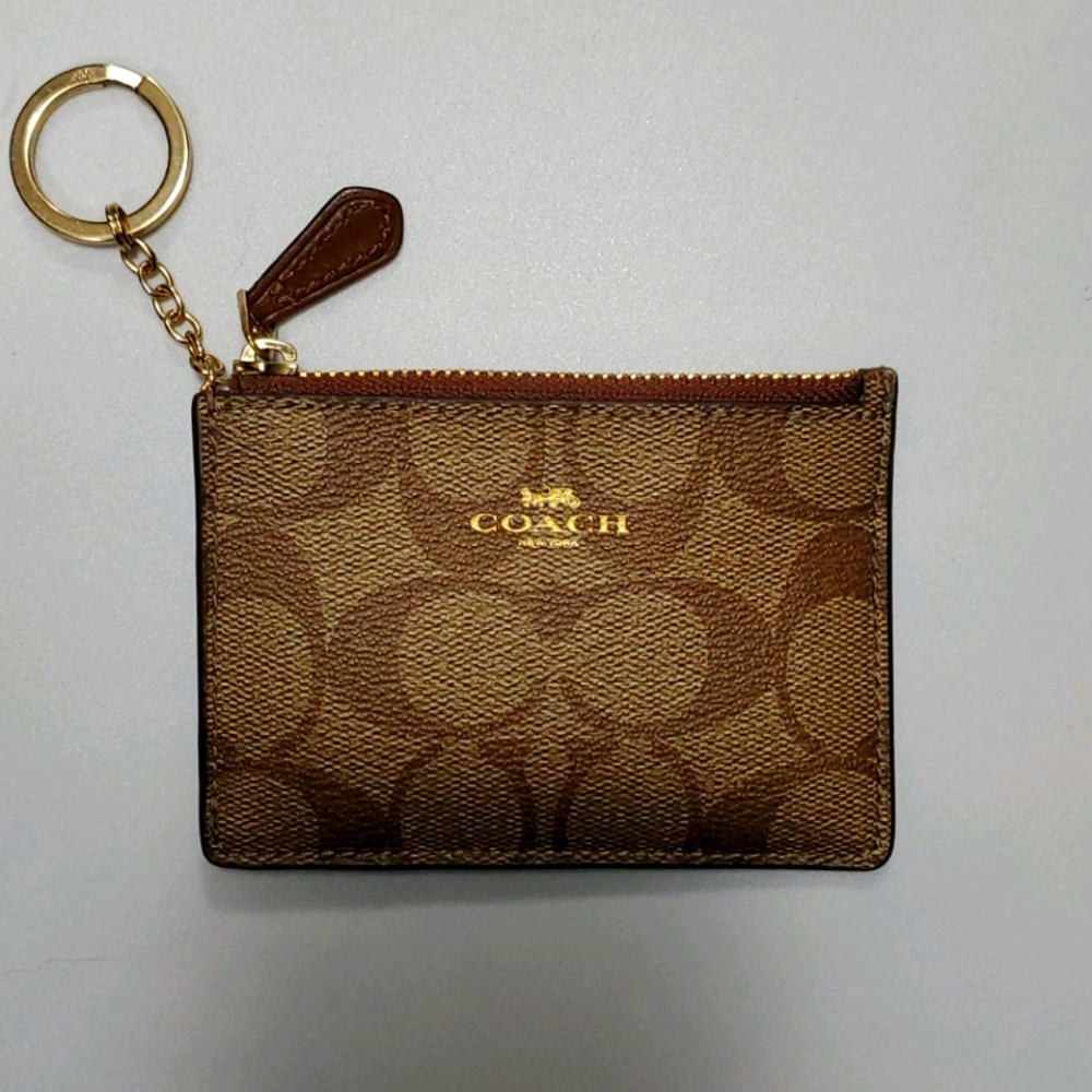 Coach Key Fob ID, Credit Card, Coin Purse, Pouch